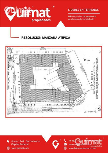 Imagen 11 de 16 de Terreno - Villa Urquiza - Lideres En Terrenos - Guimat Propiedades