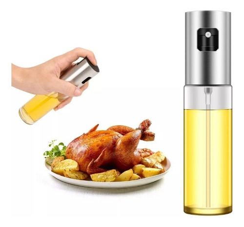 Dispensador De Aceite De Botella Rellenable Spray 2pz Better