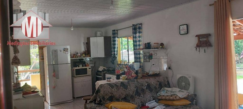 Chácara Rica Em Água Com 2 Lagos, Pomar, Pertinho Da Cidade, Casa Com 03 Dormitórios À Venda, 3335 M² Por R$ 450.000 - Pedra Bela/sp - Ch0074
