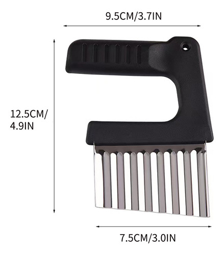 Cuchillo Cortador De Arrugas Kitchen Supplies Para Patatas F