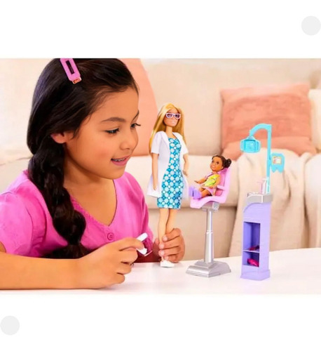 Muñeca de dentista Barbie DHB63o - Mattel