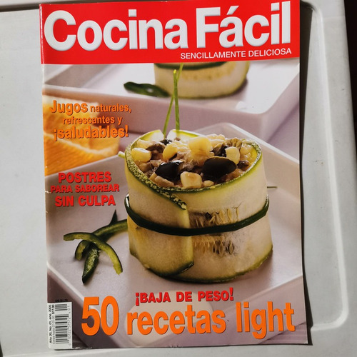 Revista Cocina Facil Recetas Light Baja De Pesp