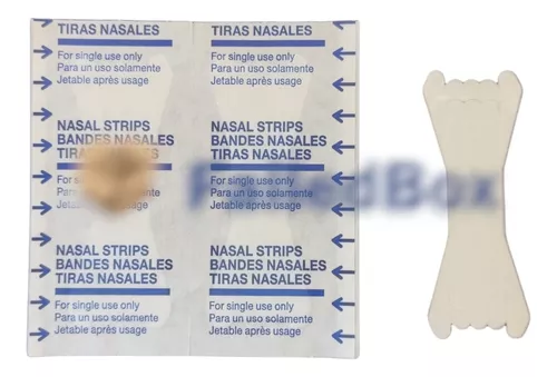 Tiras Nasales Antironquidos Y Descongestion Nasal Equate 30