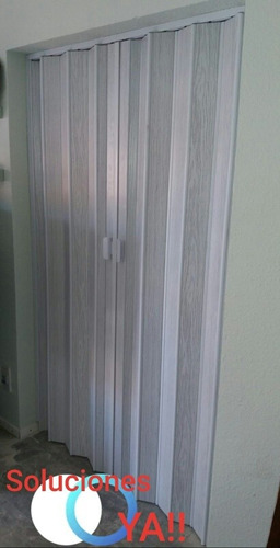 Imagen 6 de 9 de Puerta Plegable Modelo Rústico Nueva Imita Madera O Piedrasy