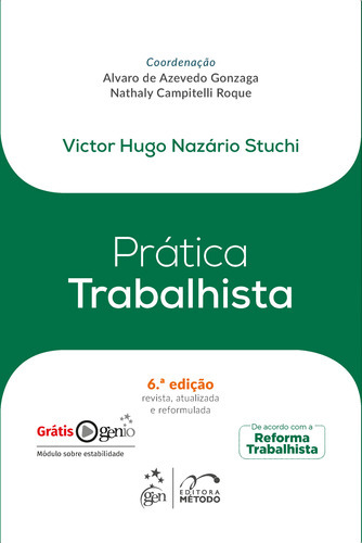 Prática Trabalhista, De Victor Hugo Nazário. Editora Método, Capa Mole Em Português