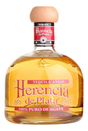 Pack De 6 Tequila Herencia De Plata Añejo 750 Ml