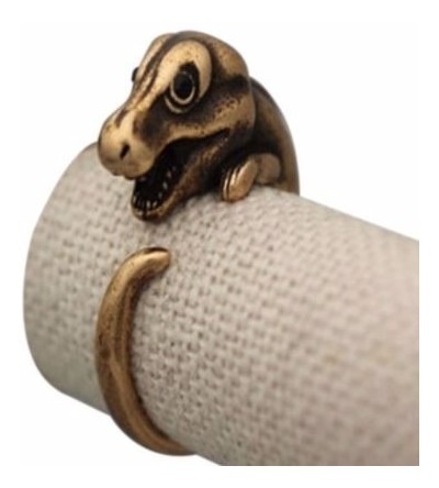 Anillos Modelo Dinosaurio Ajustable