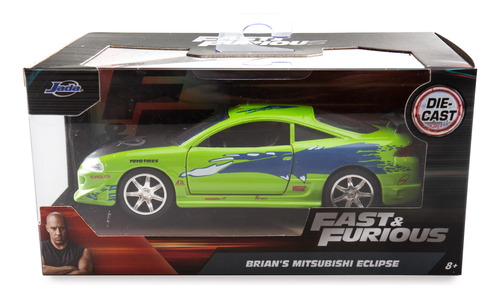 Auto Colección Rápido Y Furioso: Brian's Mitsubishi Eclipse