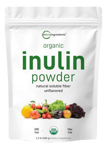 Inulina Organica Fos Natural Salud Del Colon Y El Intestino