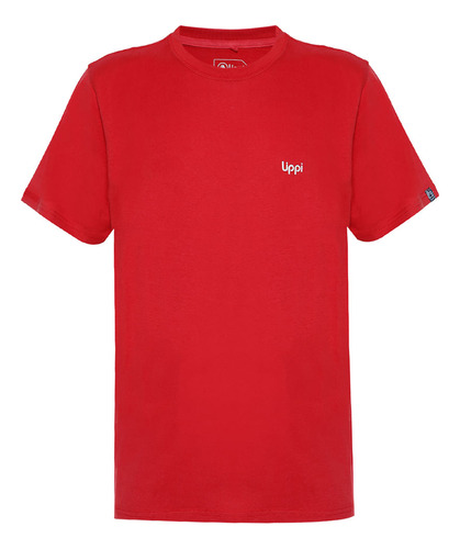 Polera Hombre Ulmo Cotton T-shirt Rojo Lippi