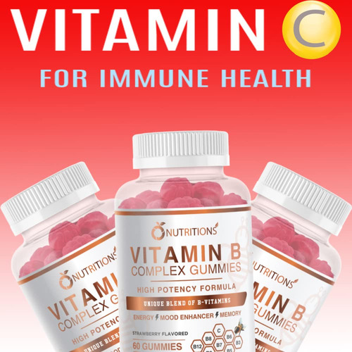 Gomas Do Complexo De Vitamina B O Nutritions Vegan Com B12,