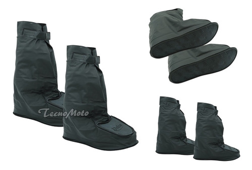 Botas Cubre Calzado Waterproof Reforzadas Altas Regulabes