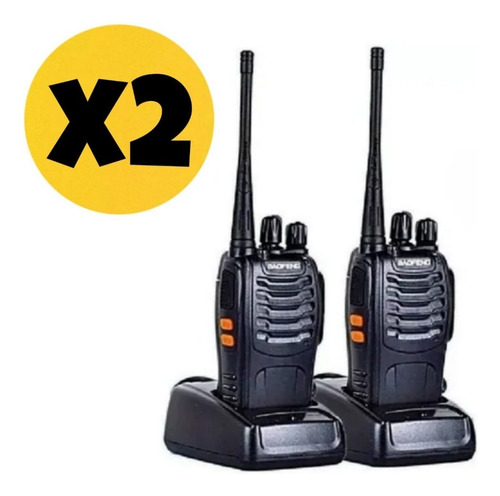 Pack 2 Walkie Talkies Baofeng Bf-888s Genérica