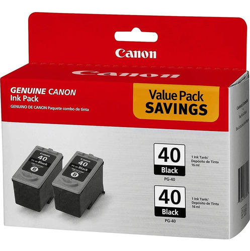 Canon Pg-40 - Paquete Doble Compatible Con Ip2600  Ip1800  I