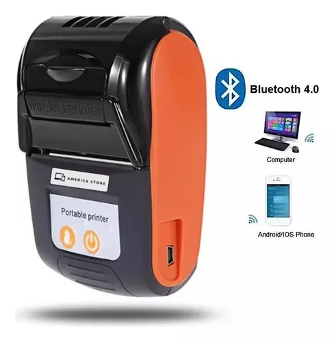 Impresora Termica Portatil Bluetooth para Celular 58mm