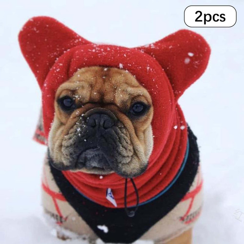 2 Capucha Para Perro, Gorro Cálido, Gorro De Invierno Para