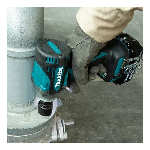 Chave de impacto Makita Bl 18v 1/2" DTW300z sem baterias de cor turquesa
