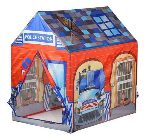 Carpa Infantil Policia Armable 102cm Fiesta Pijamada 