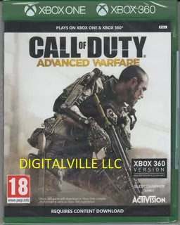 Call Of Duty Advanced Warfare Xbox One Y Xbox 360 Microsoft
