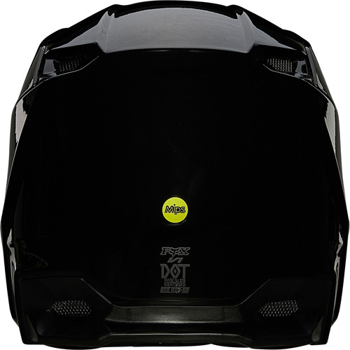 Imagen 4 de 5 de Casco Motocross Fox - V1 Plaic #26575 Negro