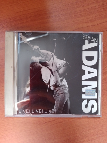 Bryan Adams Live Live Live Cd La Plata