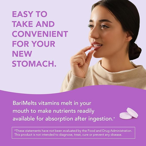 Barimelts Adek 60 Fast Melting Tablets Sabor Sin Sabor