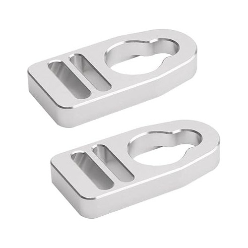 2 Hebillas De   De Correa De Aluminio Compatible Asient...