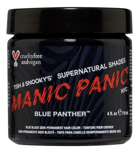  Tinte Manic Panic 118ml. Varios Tonos Tono Blue panther