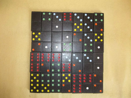 Juego Domino Colorido Martinelli Sm Sao Paulo Brasil