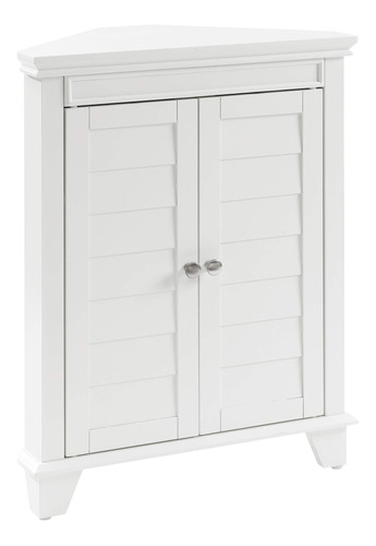 Crosley Furniture Lydia - Armario Esquinero, Color Blanco