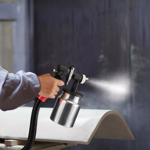Pistola Paint Pulverizadora Compresor Paint Electrique 650w Rojo