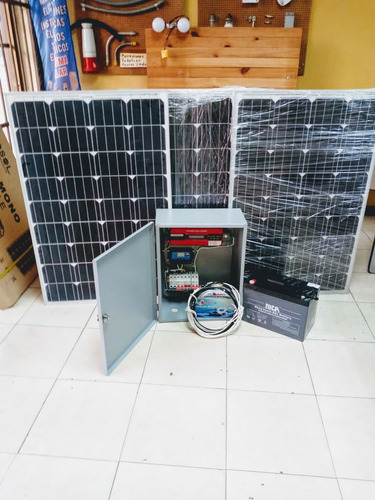 Sistema Kit Solar 2000w 3 Paneles Solares 100w Tienda Física