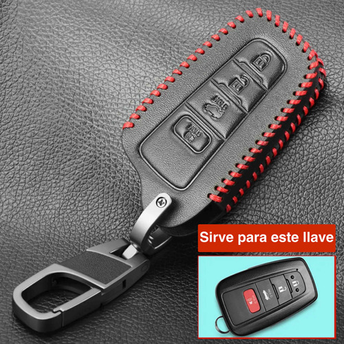 Forro Protector Llave Cuero Toyota Corolla Prado Rav4 Cross