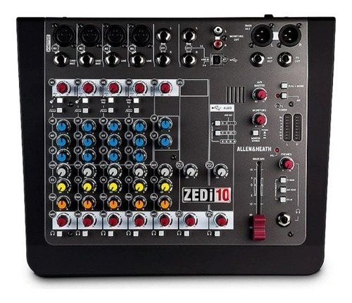 Allen Y Heath Zedi-10 Mezcladora Audio 10 Canales Usb