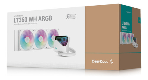 Enfriador de agua Deepcool Antifugas Argb Lt360 Deepcool blanco