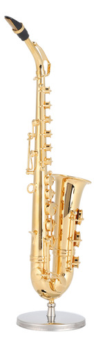 Saxofone Em Miniatura, Decoração, Ornamento Musical