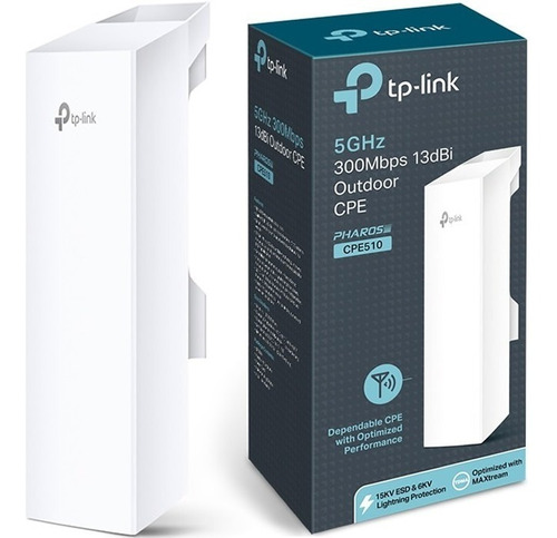 Cpe Exterior Tp-link Cpe510 5ghz 300mbps 13dbi 500mw Poe