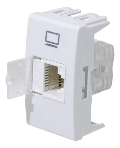 Modulo Toma Redes Computación Rj45 Cat6 Kalop Blanco Ks40339