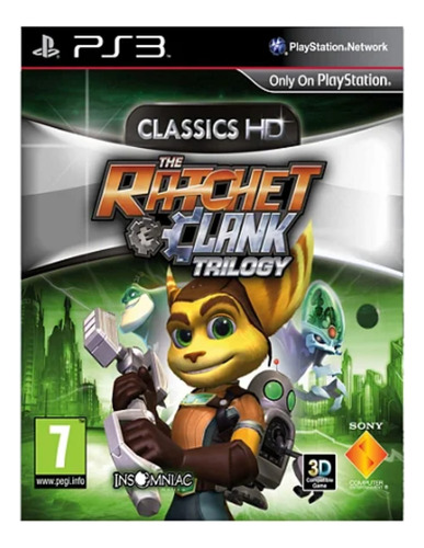 Jogo Ratchet Clank Trilogy Classics Hd Ps3