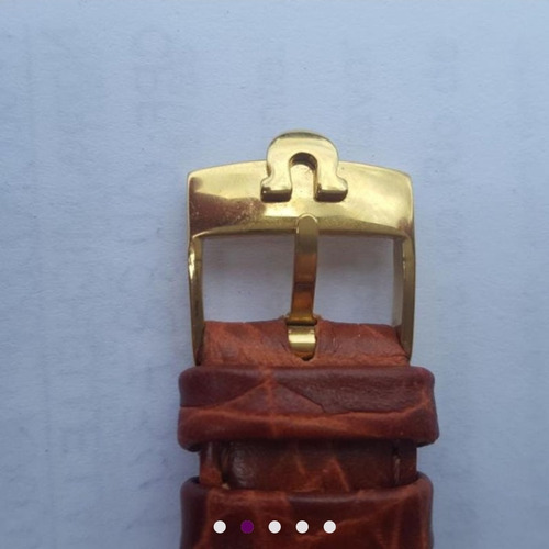 Relógio Omega A Corda Em Ouro Maciço Masculino Marrom Dourado Dourado (Usado)