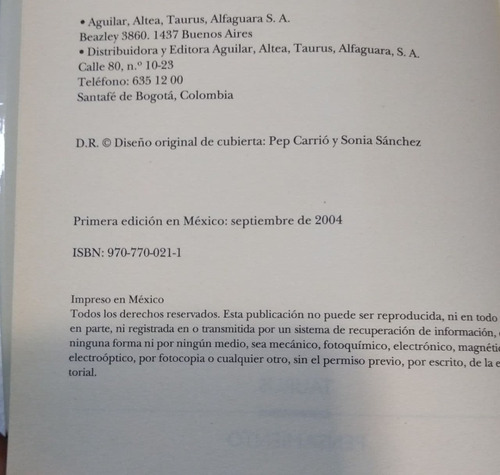 Criaturas Del Aire - Fernando Savater, Taurus 2004