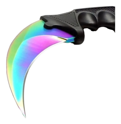 Imagen 2 de 4 de Cuchillo Karambit Kerambit Counter Strike Tornasolado