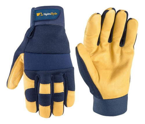 Wells Lamont Hydrahyde  Guantes De Trabajo De Cuero Imperme