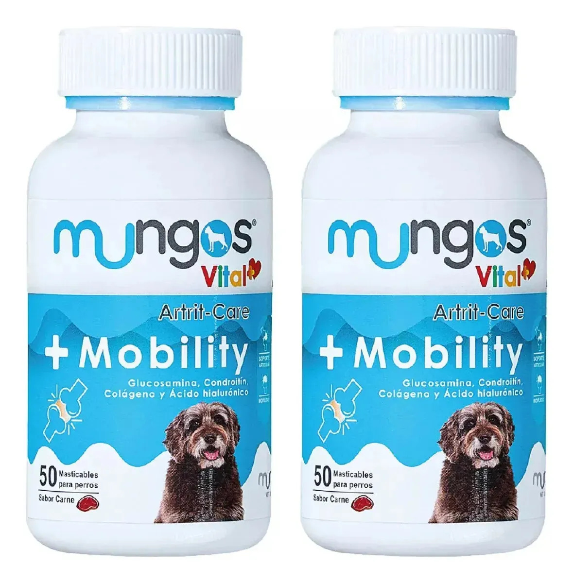 Combo Mungos Mobility X 2 - Perros Articulaciones Masticable