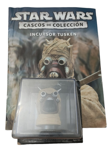 Colección Cascos Star Wars Tusken Raider Y Revista 