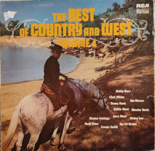 Vinilo  Lp The Best Of Country And West  Volumen 4 (xx350