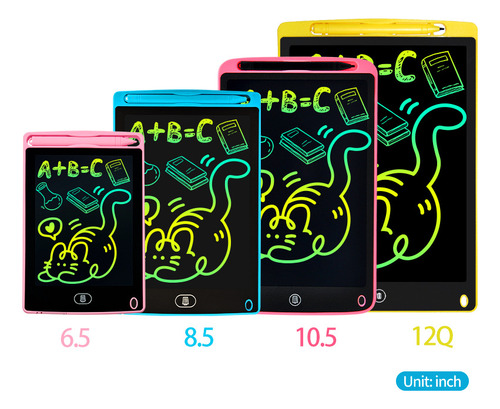 Tableta De Escritura Lcd Jin Yuanxing 6, 8, 10 Pulgadas, Reu