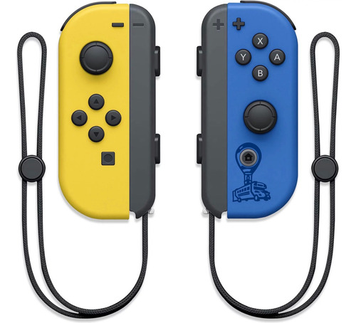 Set De Control Joy-con Joystick Inalámbrico Para Switch Color Azul Acero