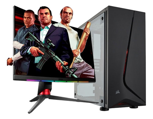Imagen 1 de 8 de Pc Armada Intel Core I3 10100 8gb Ram Nvidia Gt 1030