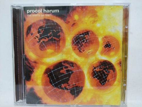 Procol Harum The Well's On Fire Cd Germany 2003